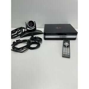 Polycom HDX 6000 Remote Video Conferencing Equipment Camera Speaker Untested‎
